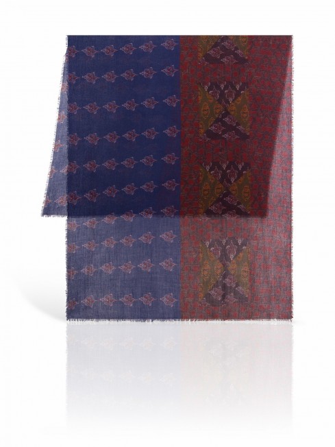 Палантин Унисекс W70.TW4-JAN17623/BLUE